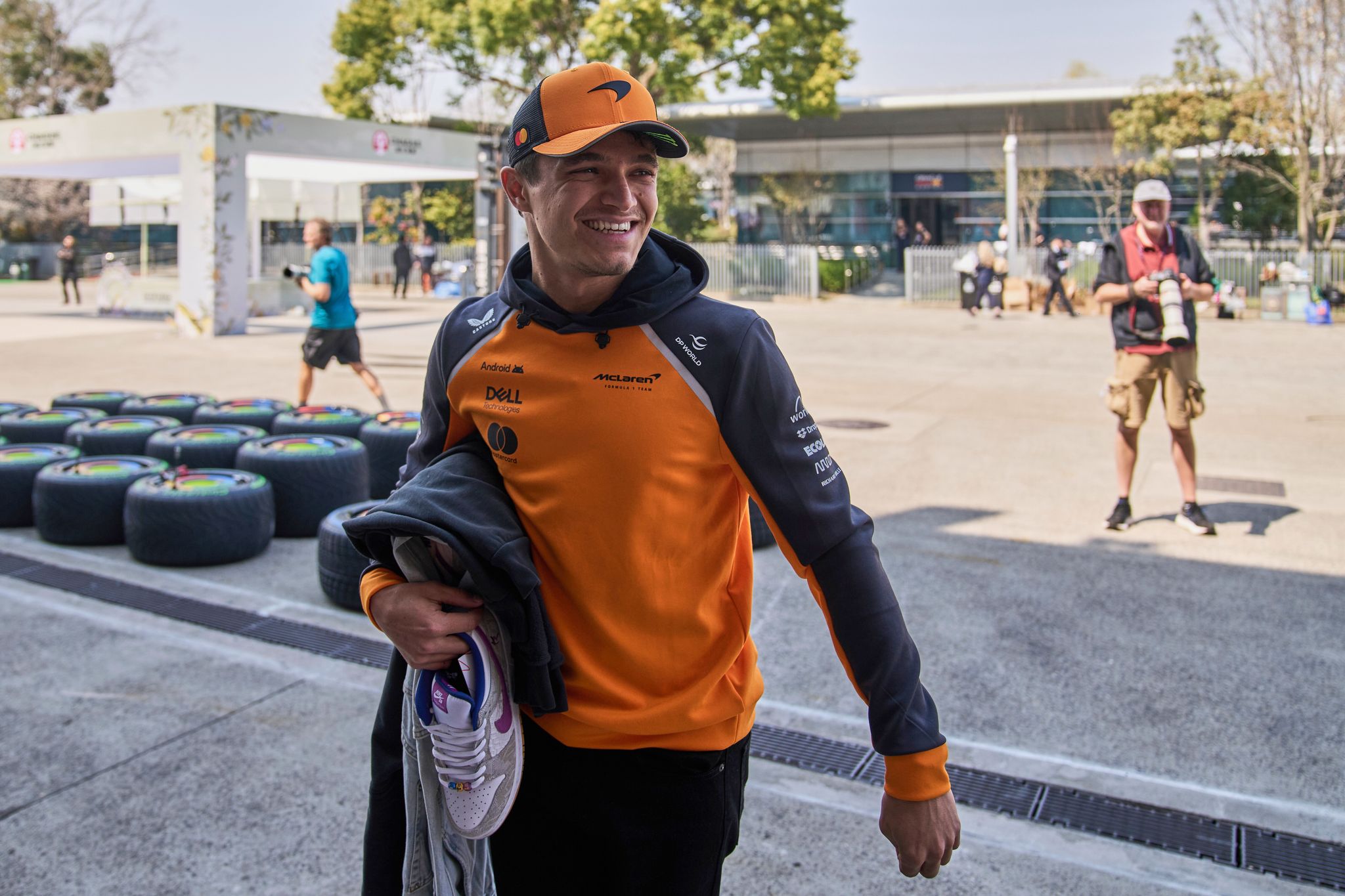 Norris im Formel-1-Training in China klar vor Verstappen